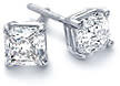 Diamond Studs - Princess Cut